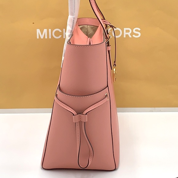 MICHAEL KORS 
Gilly Large Saffiano Leather Tote Bag PRIMROSE COLOR - Picture 5 of 16